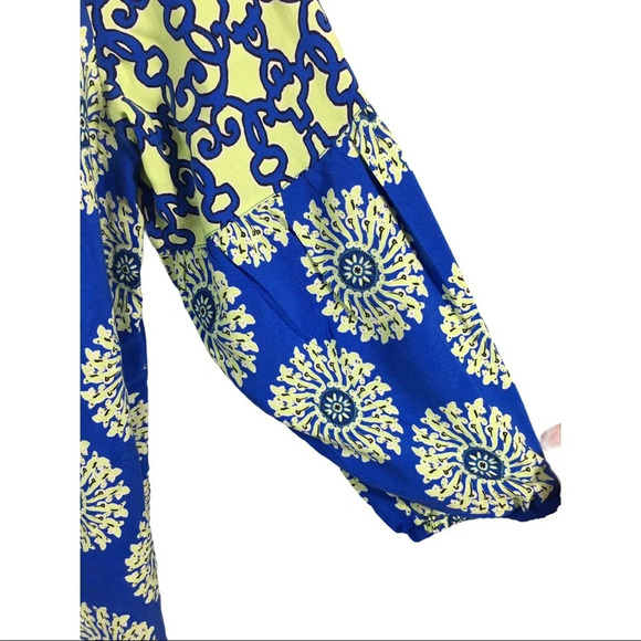 WS472 Crown & Ivy Trendy Boho Blouse Top XS - Picture 6 of 6